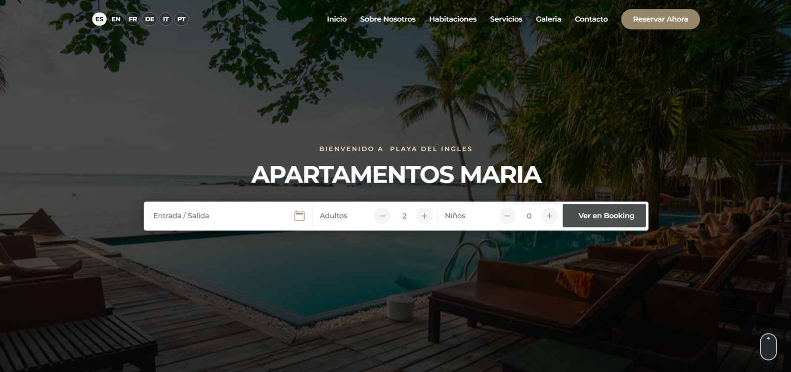 Habitacion de alojamiento turistico